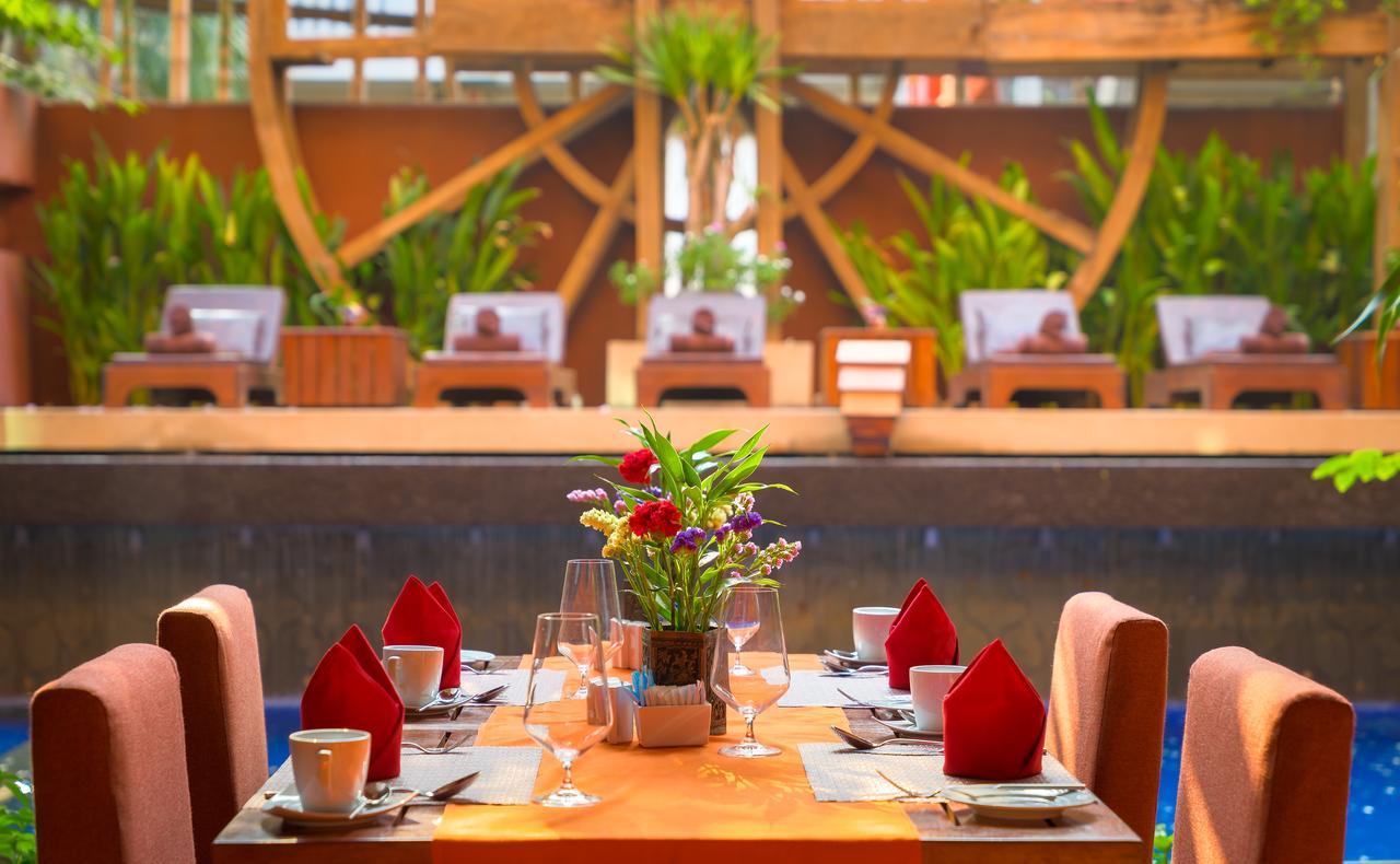 Golden Temple Residence Siem Reap Exterior foto The restaurant