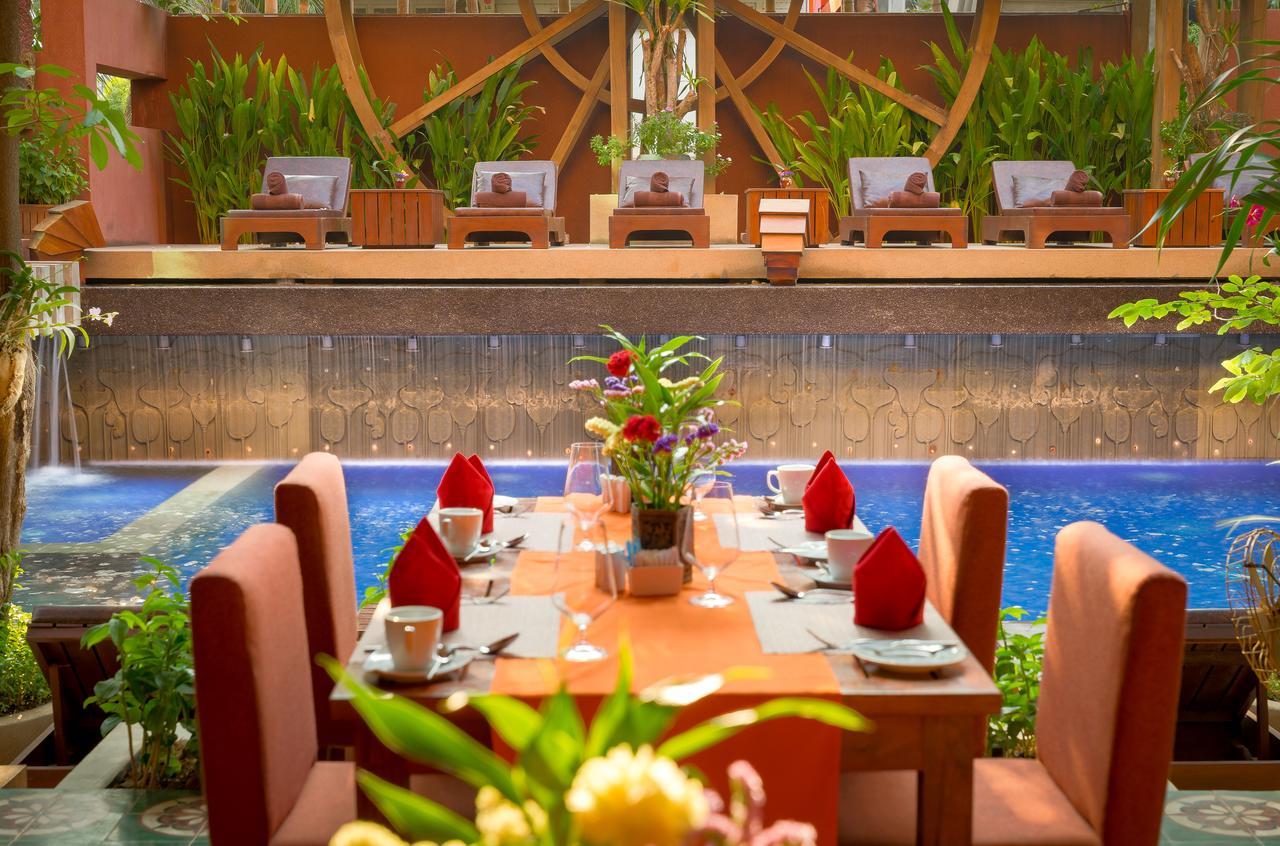 Golden Temple Residence Siem Reap Exterior foto The restaurant