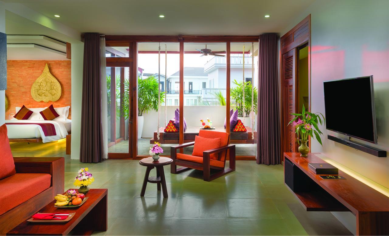 Golden Temple Residence Siem Reap Exterior foto A suite at the hotel